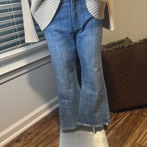 Michael Kors flair crop jeans